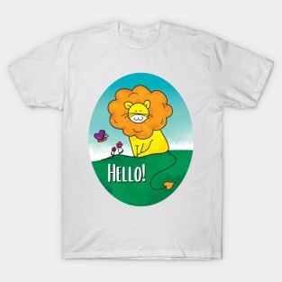 Hello lion! T-Shirt